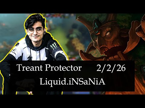 Treant Protector  - Liquid.iNSaNiA - 2/2/26 - Hard Support / Pos 5 - Patch 7.29d - Dota 2 Replay