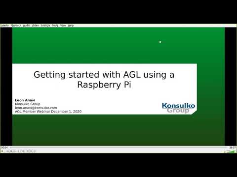 AGL Member Webinar: Getting Started with AGL using a Raspberry Pi