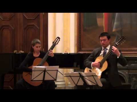 Petra Poláčková and Sean Shibe play Fernando Sor: L'encouragement op. 34