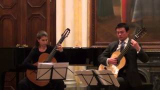 Petra Poláčková and Sean Shibe play Fernando Sor: L'encouragement op. 34