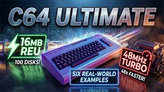 Pushing the C64 Ultimate to the Limit: 16MB RAM, 48MHz, & Sonic