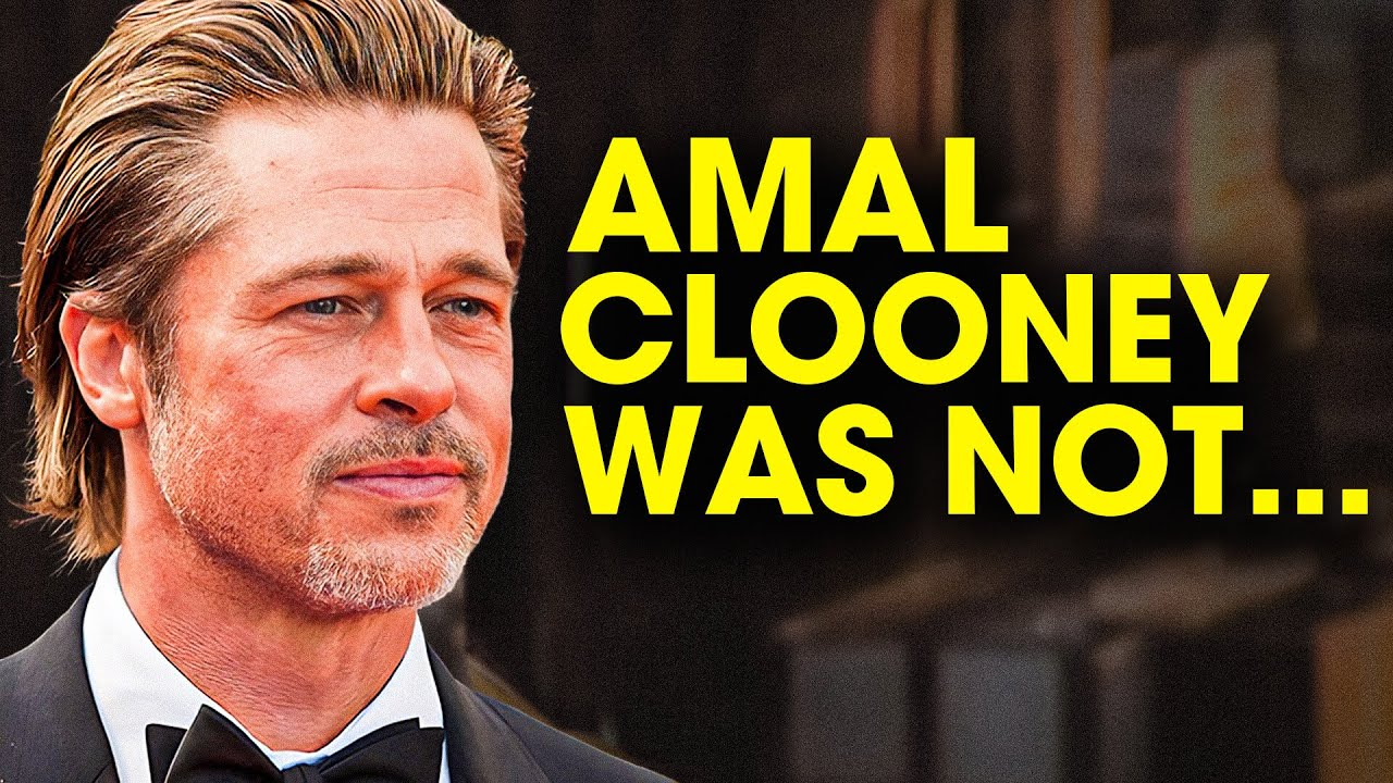Brad Pitt Reveals The REAL REASON About George Clooney's Divorce