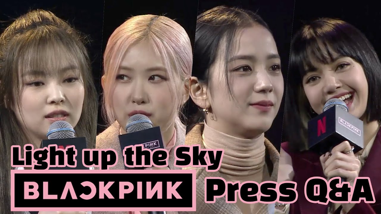 [ENG] 《Blackpink: Light Up the Sky》 Q&A Press Conference