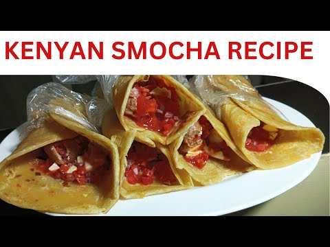 The Famous Kenyan Street Food// SMOCHA//Evening Snack// Easy African food