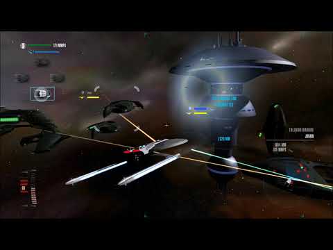 Star Trek Legacy: Ultimate Universe 2.2 - Tal Shiar Warbirds vs. 32 Federation Ships + Starbase!