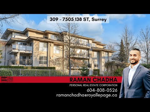 Raman Chadha, PREC* - 309-7505 138 Street, Surrey