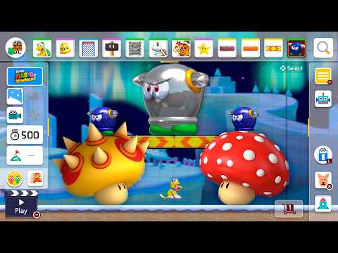 Super Mario Maker 2 - All Power Ups | Course Maker Experiment!