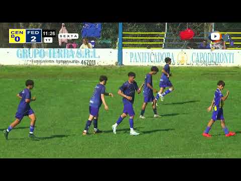 INFERIORES   Goles en Centenario B  vs  Federación - 4ta Fecha Torneo Clausura 2025 LIF