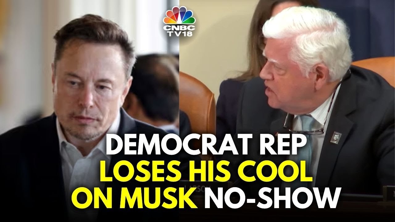 'Where Is Elon Musk?' |  Democrat Representative Larson Blasts The Republican Party | N18G