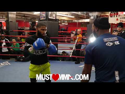 Stephen Fulton vs. Arnold Khegai Fight - SLO-MO FULL WORKOUT ACTION