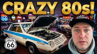 This 80's Car Museum on Route 66 is Wild! - Crazy 80's Car Museum, Dwight, Illinois