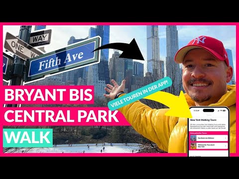 NEW YORK CITY Walking Tour: 5th Ave von Bryant Park bis Central Park