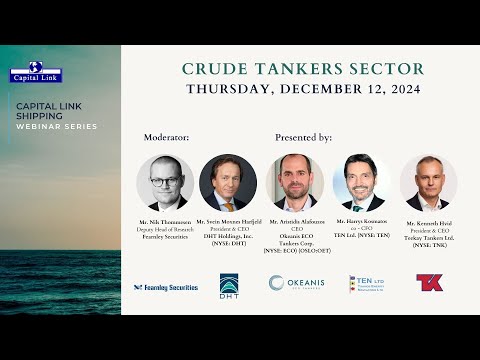 Crude Tankers Sector Discussion with DHT, ECO, TEN & TNK