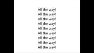 Hedley All the way (lyrics)