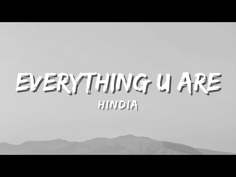 Hindia - everything u are (Official Music Video Lyric)