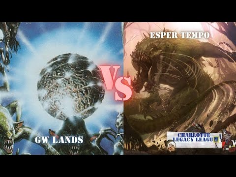 MTG Legacy GW Lands Vs Esper Tempo| Season 4 Week 7 |