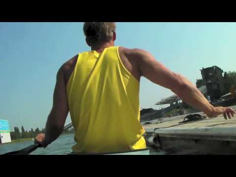 Anders Gustafsson Kayak Training Montreal Summer 2010