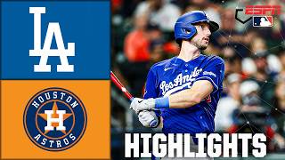 Los Angeles Dodgers vs. Houston Astros | Full Game Highlights | ESPN MLB