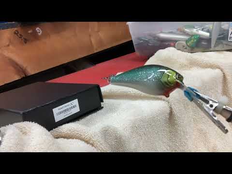 More lures with the Green World Stuff color shift paints!