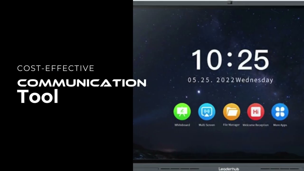 Leaderhub Interactive 4K Media Panel | 86/75 inch available now!