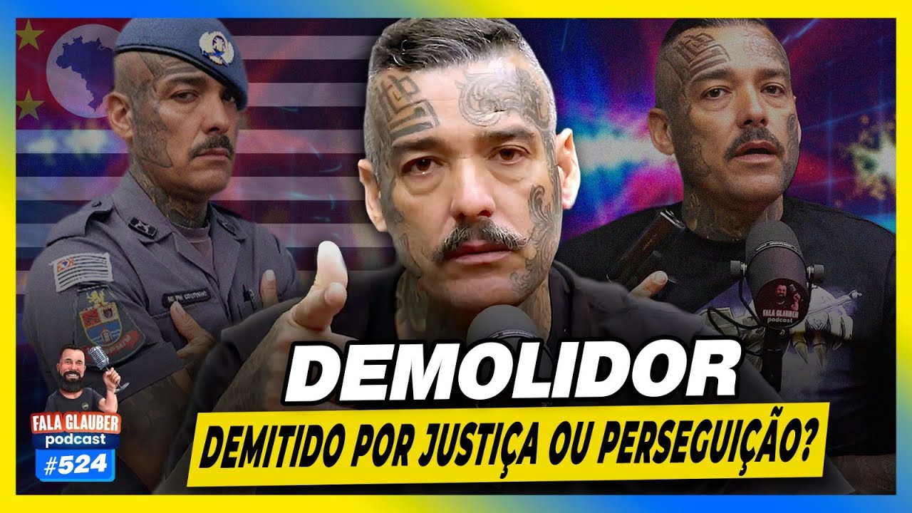 DEMOLIDOR: DEMITIDO por JUSTIÇA ou PERSEGUIÇÃO? Fala Glauber Podcast #524