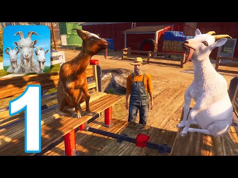 Goat Simulator 3 Mobile - Gameplay Walkthrough Part 1 - Intro and Tutorial (iOS, Android)
