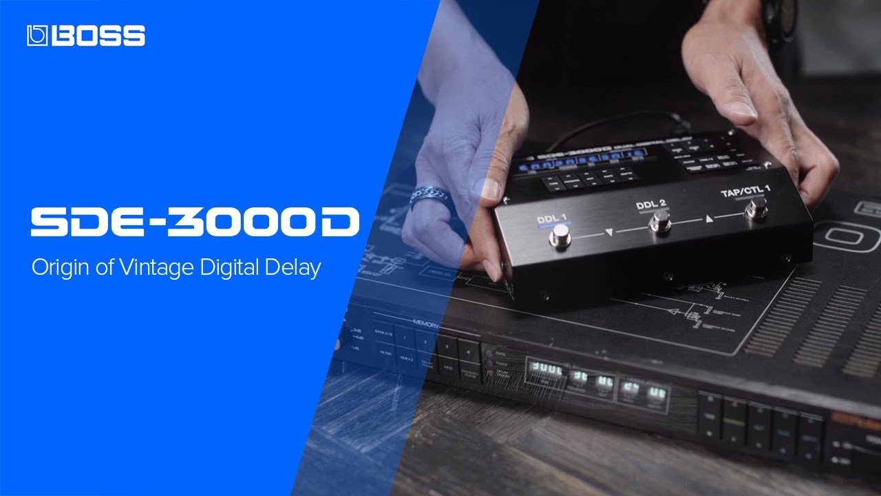 BOSS Pedale SDE-3000D BOSS Pedale SDE-3000D