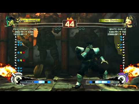 SSF4 AE 2012: PSYCHOABO12TION (Bison) vs WHITE GUN v2 (Ibuki)