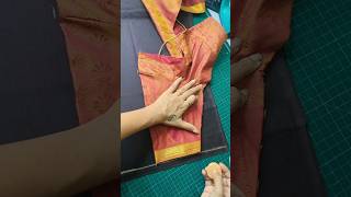 aari work blouse sleeve marking sewing tricks and tips for beginners #tailoring #blouse #sewing