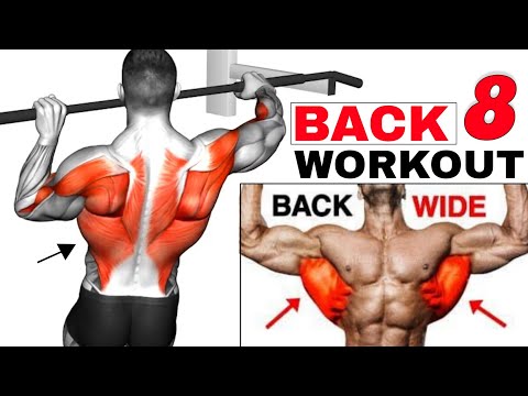 6 BEST WIDER BACK WORKOUT ROUTINE - BACK EXERCISES