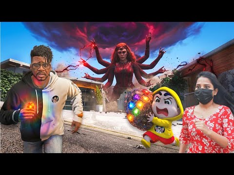 Franklin Gets Infinity Stone Powers - GTA 5