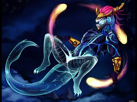 HiqueGamer mostrando como se joga de Aurelion Sol 2k18 atualizado