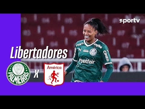 Gols e lances de Palmeiras x América de Cali