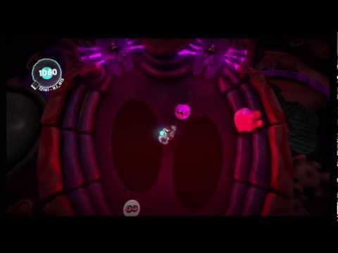 LittleBIGPlanet 2 (720p HD) Walkthrough Part 81 - The Body Invaders - All Three Medals