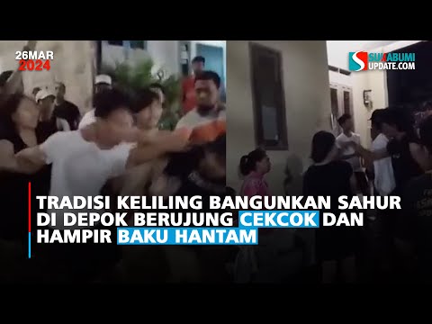 Tradisi Keliling Bangunkan Sahur di Depok Berujung Cekcok dan Hampir Baku Hantam