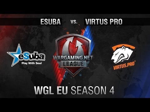 eSuba vs. Virtus.pro - Matchday 6 - WGL EU Season 4 - World of Tanks