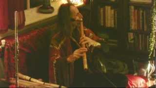 Bouzouki Bansuri 'Yogi Flute' Tune, Avi Adir House Concert - www.WoodsWhistling.com