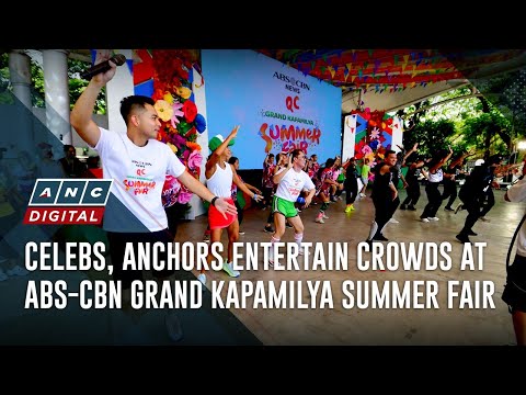 Celebs, anchors entertain crowds at ABS-CBN Grand Kapamilya Summer Fair