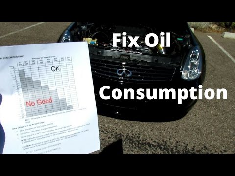 INFINITI G35 / NISSAN 350z - Oil Consumption Fix