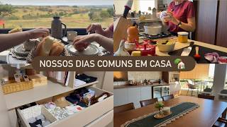 Rotina da manhã tranquila | A mesa bistrô chegou | Fiz uma costela maravilhosa | Cuidando da casa🏡🪟