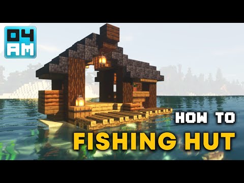 Minecraft: How to Build a Small Fishing Hut - Survival Tutorial