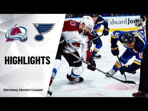 NHL Highlights | Avalanche @ Blues 12/16/19