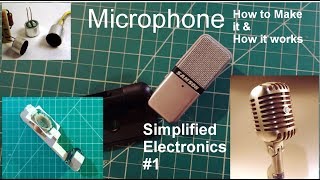 Simplified Electronics #1: Microphone (How it works& DIY Microphone)