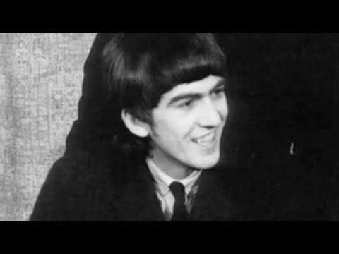 The Beatles Arrive Back In London From Paris + Interview - ITN News - 5 February 1964