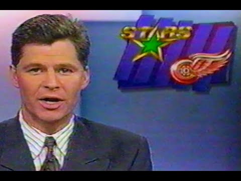 Minnesota North Stars highlights of last NHL game ever April 13, 1993
