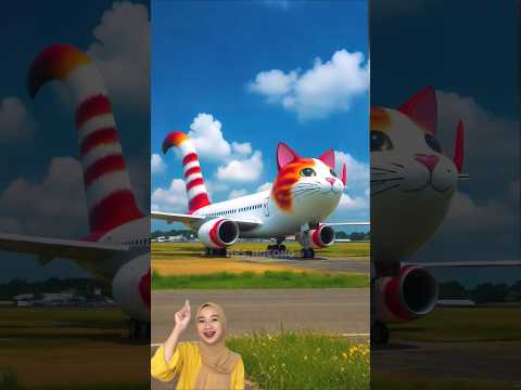 ❤️ Evolution of Cat : Airplanes 😍 Cute cat ✅ #cat #airplane #shorts