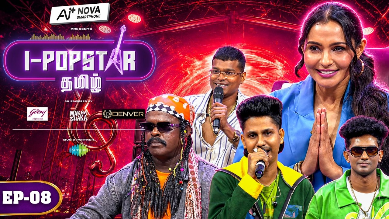 IPOPSTAR Tamil Episode 8🔥| Viral Hook Round🔥| Andrea, Asal, Shakthisree, AnthonyDaasan| Media Masons