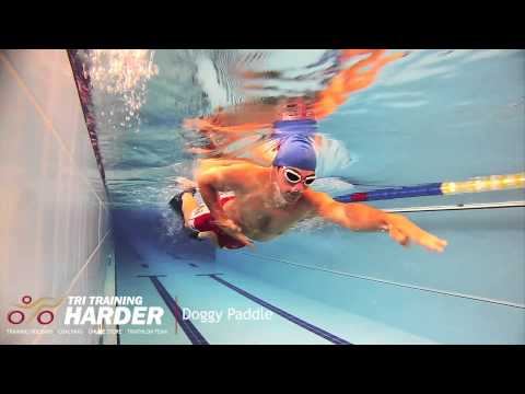 Tri Training Harder Swim Drills -- Doggy Paddle