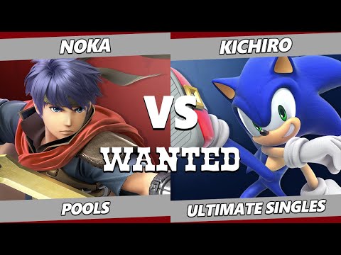 WANTED S4 C4 - Kichiro (Sonic) Vs. Noka (Ike) SSBU Ultimate Tournament