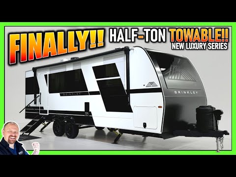 This REDEFINES Luxury in a ½ Ton RV! 2025 Brinkley Model I 265 Couple's Camping Travel Trailer
